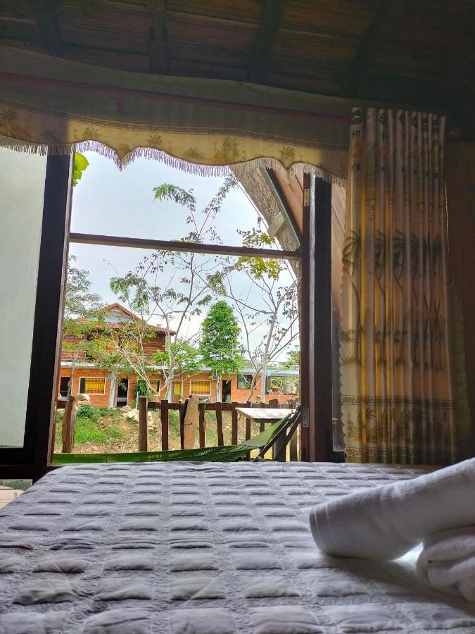 Rice Straw Green Lodge- Resort Quan Tom Exterior foto